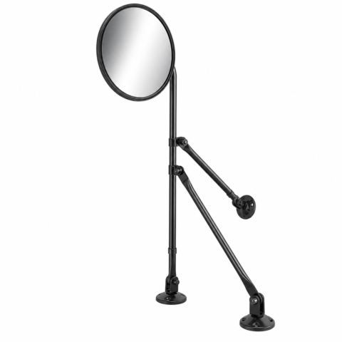 Diron Parts 60036 Fender Mirror | Replaces ROADMASTER 4221S | Cross Reference Aftermarket Replacement for Freightliner Trucks