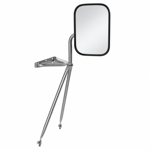 Diron Parts 60039 Door Mirror | Stainless Steel Swing Away Mirror Aftermarket Replacement for Freightliner Trucks